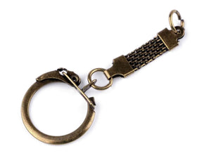 Anelli Per Portachiavi Con Chiusura - Colore: BRONZO - by LacariaRicami.Store
