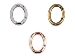 MOSCHETTONE OVALE 28X38 mm - Colore: - by LacariaRicami.Store