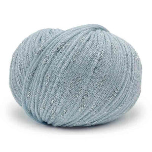 Cotone ARGENTO - MONDIAL - Colore: 761 - AZZURRO NUVOLA - by LacariaRicami.Store
