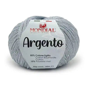 Cotone ARGENTO - MONDIAL - LacariaRicami.Store