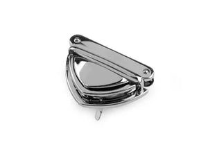 CHIUSURA a pulsante per BORSA - 35 x 52 mm - Colore: ARGENTO - by LacariaRicami.Store