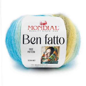 Lana BEN FATTO - MONDIAL - Colore: 780 - CASTAGNA BEIGE ACQUA - by LacariaRicami.Store