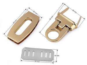 Chiusura GIRELLO 40x20 mm | Chiusura Sensazionale - - LacariaRicami.Store