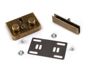 Chiusura A SCATTO 46x32 mm - - LacariaRicami.Store