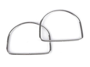 Manici per borse metallici - 10,5 x 13 cm - - LacariaRicami.Store