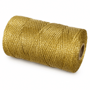 Cordino Thai Metal Lurex - Colore: ORO - by LacariaRicami.Store