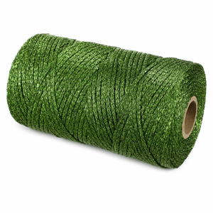 Cordino Thai Metal Lurex - Colore: VERDE - by LacariaRicami.Store