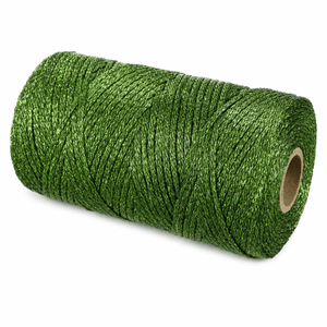Cordino Thai Metal Lurex - Colore: VERDE - by LacariaRicami.Store