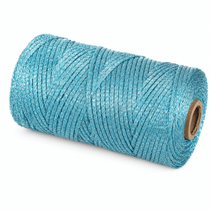 Cordino Thai Metal Lurex - Colore: CELESTE - by LacariaRicami.Store