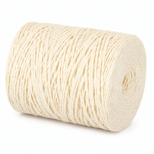 Gomitolo di RAFIA Ritorta - Colore: BEIGE - by LacariaRicami.Store