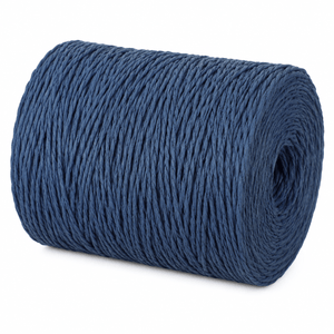 Gomitolo di RAFIA Ritorta - Colore: BLU - by LacariaRicami.Store