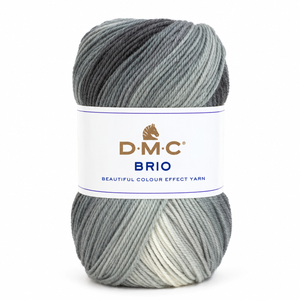 Lana Brio - DMC - Colore: 430 - GRIGIO ANTRACITE SABBIA MIX - by LacariaRicami.Store