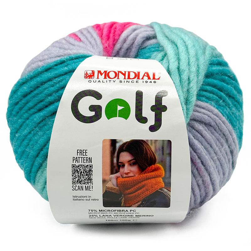 LANA Golf Stampe - MONDIAL - - LacariaRicami.Store