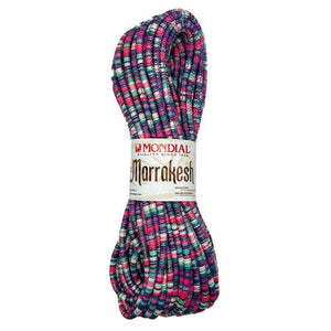 Cotone MARRAKESH - MONDIAL - Colore: 837 - FUXIA PAVONE LILLA - by LacariaRicami.Store