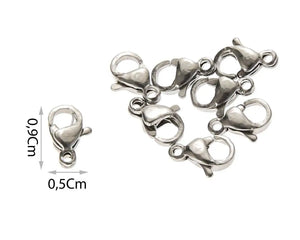 CHIUSURE Per Bracciali o Collane In ACCIAIO - - LacariaRicami.Store