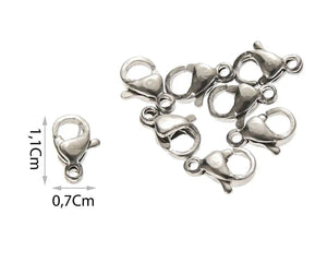 CHIUSURE Per Bracciali o Collane In ACCIAIO - - LacariaRicami.Store