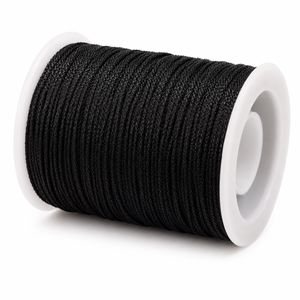 Filato Gioiello Scintilla Fine - Colore: NERO - by LacariaRicami.Store
