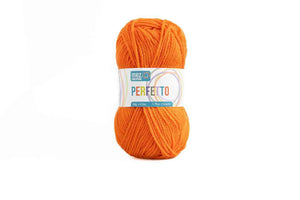 Lana PERFETTO - Mez Cucirini P08192 - ARANCIO ZUCCA - LacariaRicami.Store