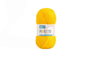 Lana PERFETTO - Mez Cucirini P08210 - GIALLO - LacariaRicami.Store