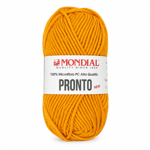 Lana PRONTO NEW - MONDIAL - Colore: 889 - MOSTARDA - by LacariaRicami.Store