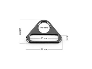 Passanti Metallici a TRIANGOLO - - LacariaRicami.Store