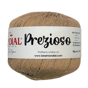 Cotone PREZIOSO - MONDIAL - Colore: 891 - NOCCIOLA - by LacariaRicami.Store