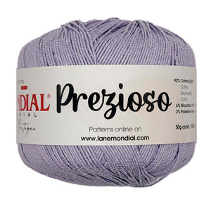 Cotone PREZIOSO - MONDIAL - Colore: 894 - LILLA - by LacariaRicami.Store