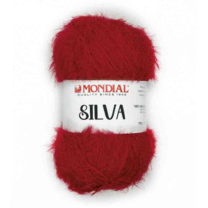 Microfibra SILVA - MONDIAL - Colore: 928 - ROSSO - by LacariaRicami.Store