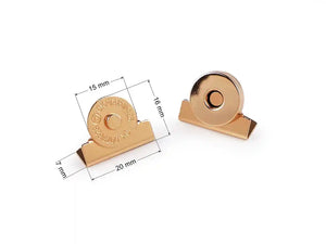 Bottone Magnetico Da Crimpare 15 mm - Colore: - by LacariaRicami.Store