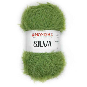 Microfibra SILVA - MONDIAL - Colore: 934 - VERDE - by LacariaRicami.Store