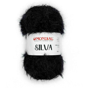Microfibra SILVA - MONDIAL - Colore: 938 - NERO - by LacariaRicami.Store