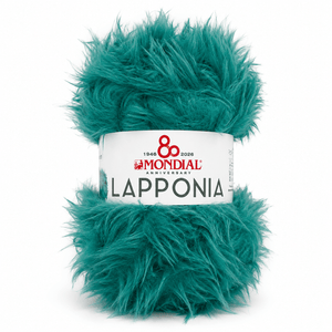 Pelliccia LAPPONIA - MONDIAL - Colore: 955 - VERDE BOTTIGLIA - by LacariaRicami.Store