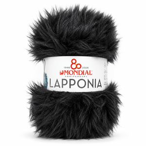Pelliccia LAPPONIA - MONDIAL - Colore: 959 - NERO - by LacariaRicami.Store