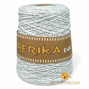 Cordino AFRIKA Lux - Petri & Grossi S.r.l. - Colore: BIANCO - ARGENTO - by LacariaRicami.Store