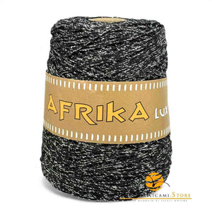 Cordino AFRIKA Lux - Petri & Grossi S.r.l. - Colore: NERO - ARGENTO - by LacariaRicami.Store