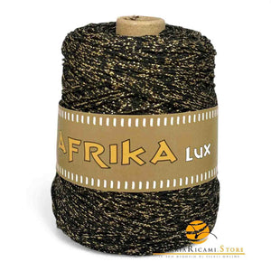 Cordino AFRIKA Lux - Petri & Grossi S.r.l. - Colore: NERO - ORO - by LacariaRicami.Store