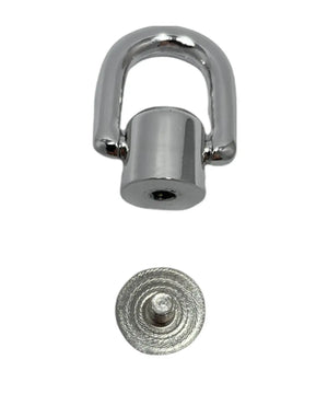 AGGANCIO 15X20 mm - 763216 - Colore: 0101 - NICKEL - by LacariaRicami.Store