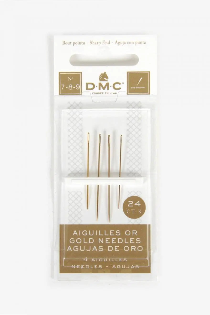 AGHI PER PUNTO CROCE DORATI - DMC - - LacariaRicami.Store