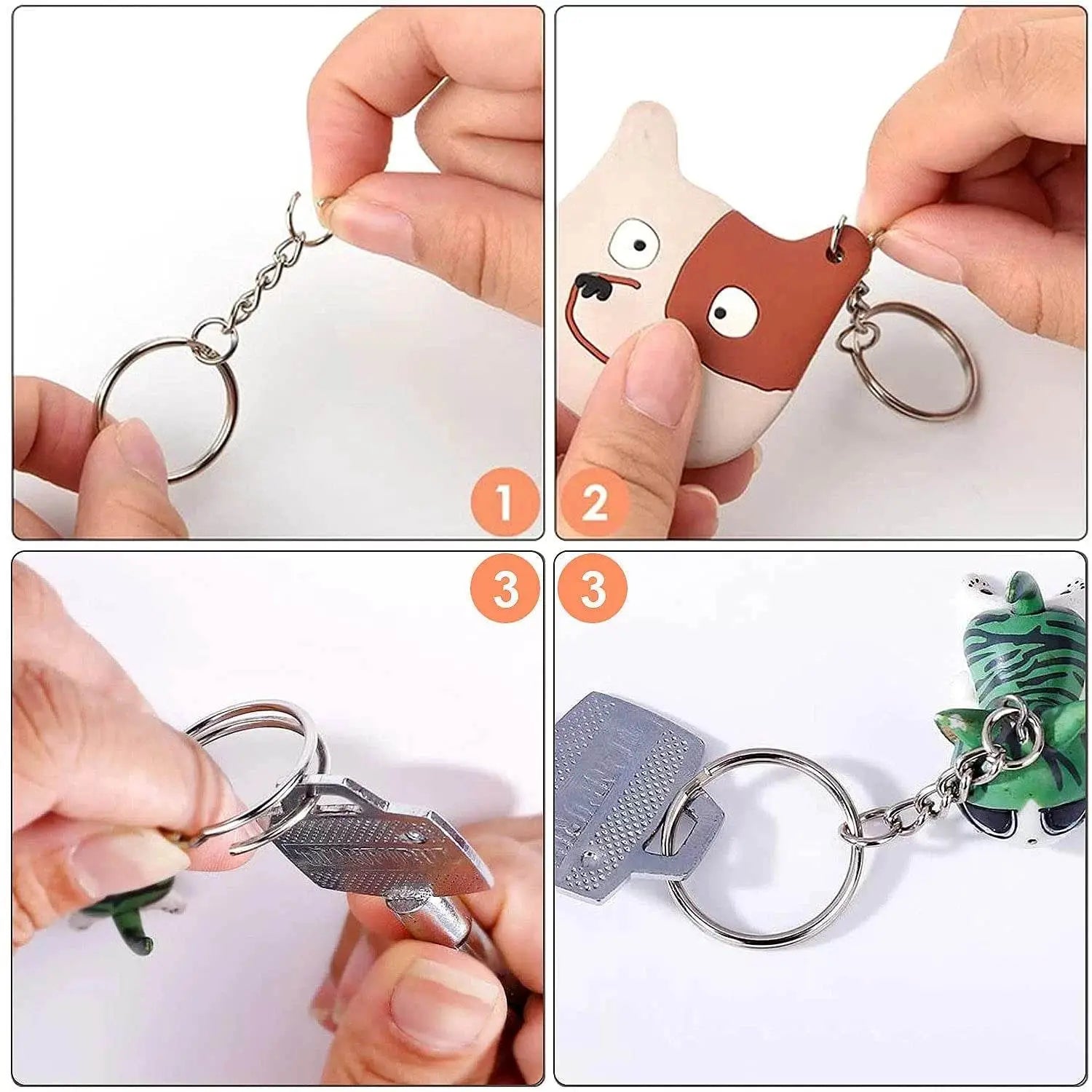 Anelli Per Portachiavi - - LacariaRicami.Store
