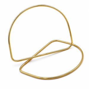 Manici A ARCO Metallici - Mas Srl - Colore: 30X25cm - ORO - by LacariaRicami.Store