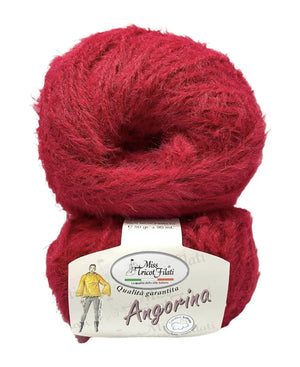 Lana ANGORINA - Miss Tricot Filati - Colore: 06 - AMARANTO - by LacariaRicami.Store