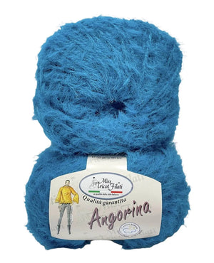 Lana ANGORINA - Miss Tricot Filati - Colore: 12 - PETROLIO - by LacariaRicami.Store