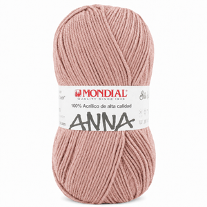 Lana ANNA NEW - Mondial - Colore: 241 - CIPRIA CHIARISSIMO - by LacariaRicami.Store