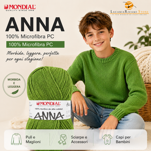 Lana ANNA NEW - Mondial - Colore: - by LacariaRicami.Store