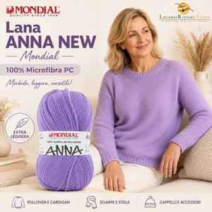 Lana ANNA NEW - Mondial - Colore: - by LacariaRicami.Store