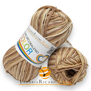 Cotone ARCOBALENO COLOR - LacariaRicami.Store - - LacariaRicami.Store