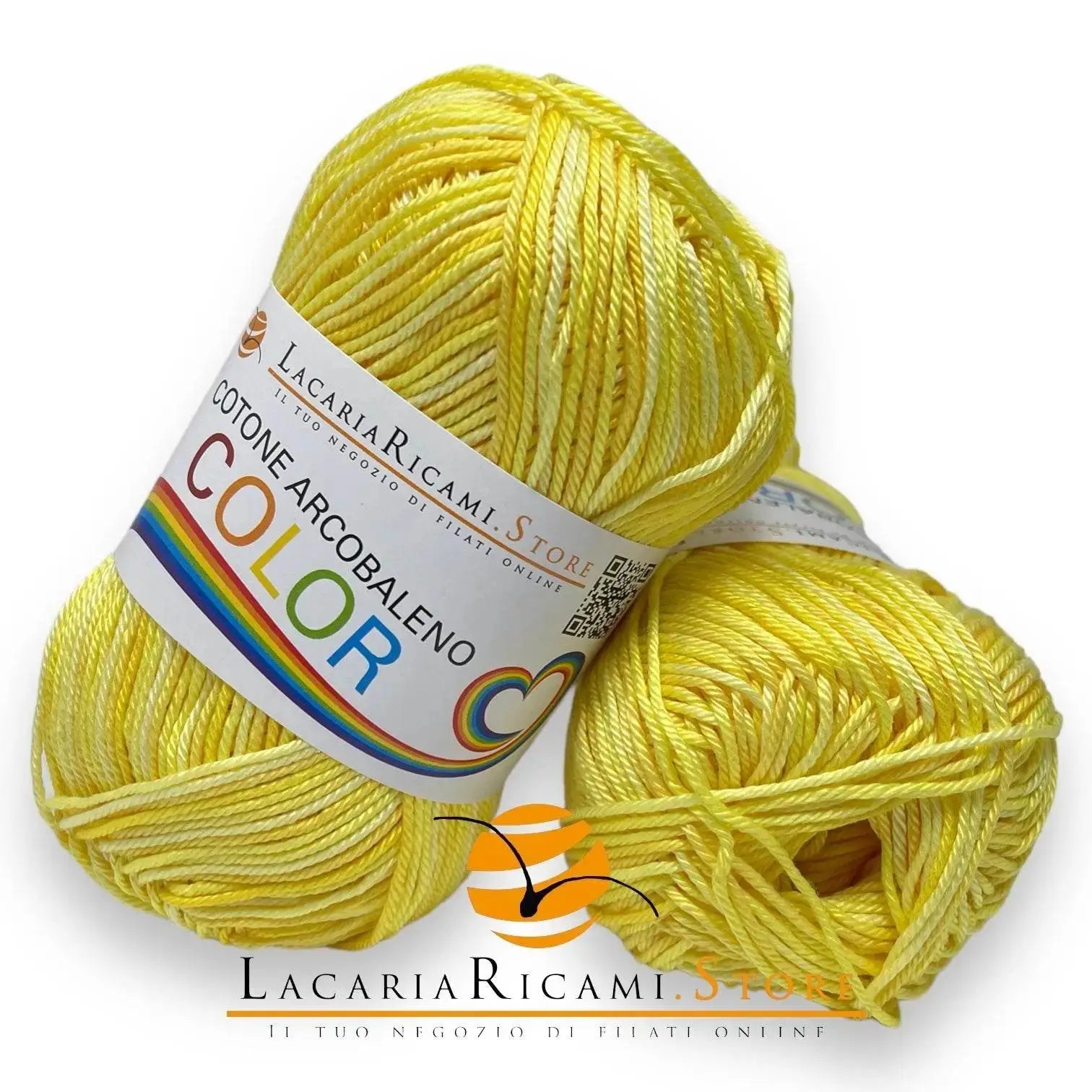 Cotone ARCOBALENO COLOR - LacariaRicami.Store - - LacariaRicami.Store