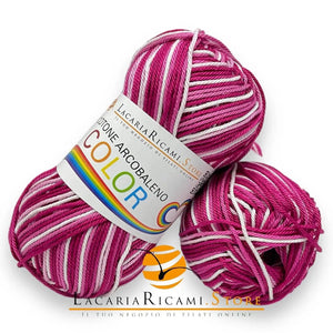 Cotone ARCOBALENO COLOR - LacariaRicami.Store - - LacariaRicami.Store