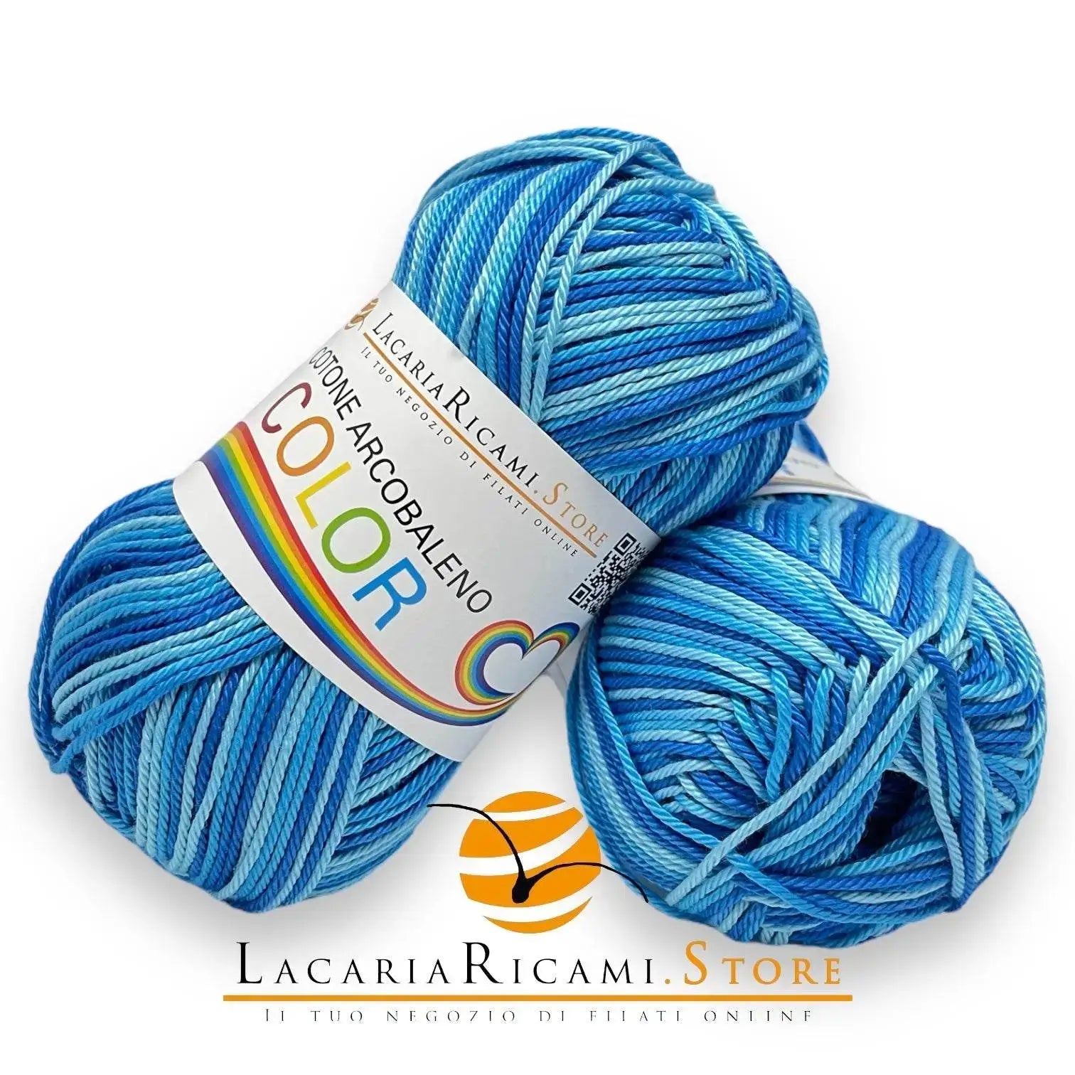 Cotone ARCOBALENO COLOR - LacariaRicami.Store - - LacariaRicami.Store