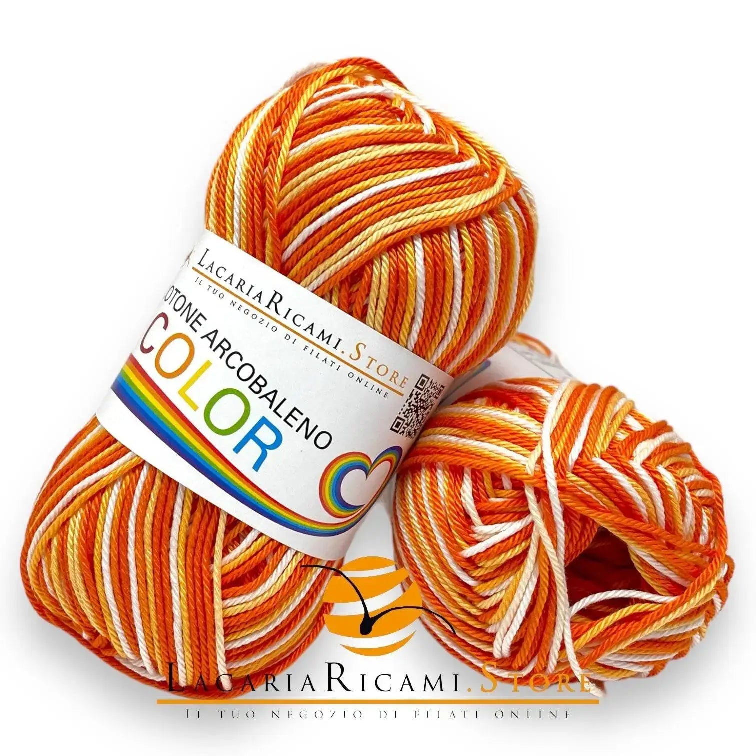Cotone ARCOBALENO COLOR - LacariaRicami.Store - - LacariaRicami.Store